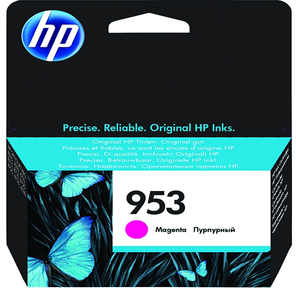 HP 953 Ink Magenta Cartridge F6U13AE#BGX
