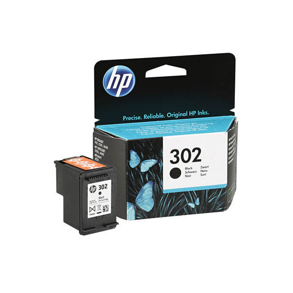 HP 302 Black Ink Cartridge alternative image 1
