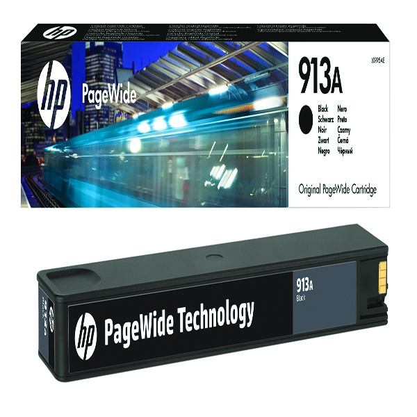 HP 913A Black PageWide Inkjet Cartridge alternative image 1