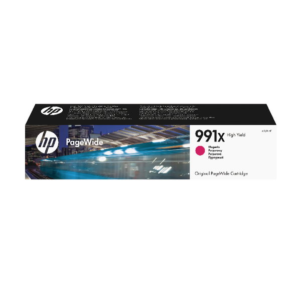 HP 991X High Yield Magenta Original PageWide Cartridge alternative image 1