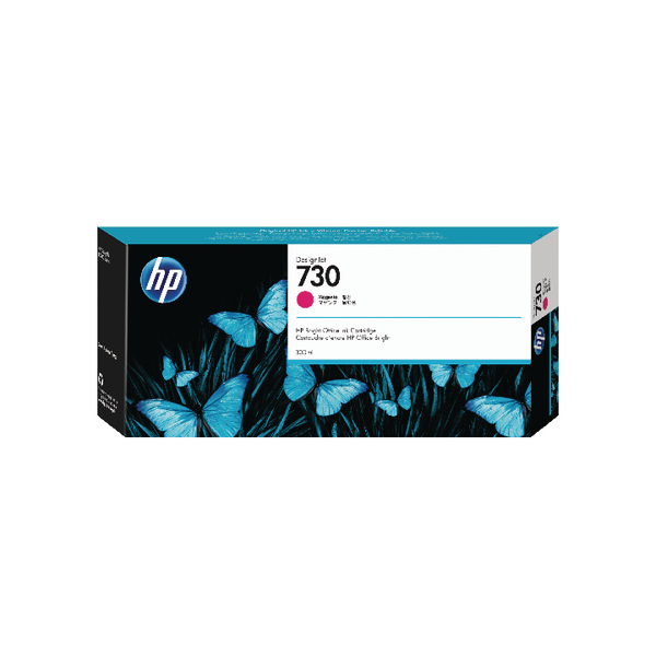 Hewlett Packard HP 730 300ml Magenta DesignJet Ink Cartridge P2V69A