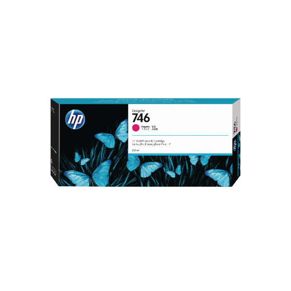 Hewlett Packard HP 746 300ml Magenta Ink Cartridge P2V78A alternative image 1