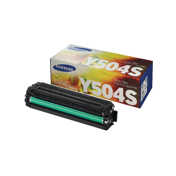 Samsung CLT-Y504S Yellow Toner Cartridge