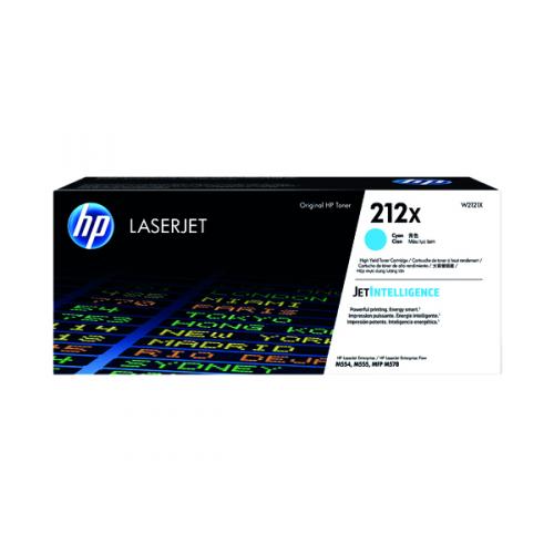 Hewlett Packard HP 212X Cyan High Yield Laserjet Toner Cartridge W2121X