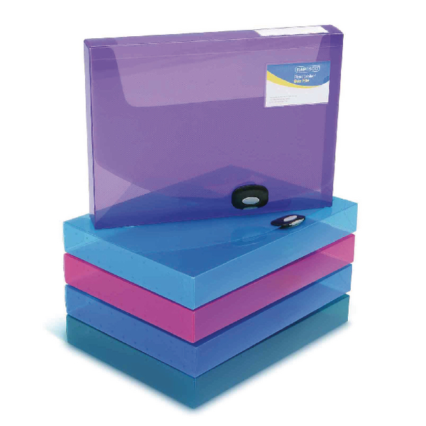 Rapesco Rigid Wallet Box File 40mm [Pack of 5]