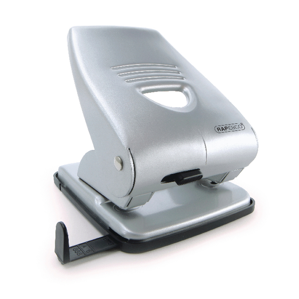 Rapesco 835 2 Hole Punch Silver