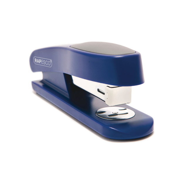 Rapesco Office Stapler Half Strip R7 Stapler Blue