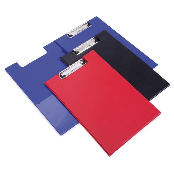 Rapesco Foldover Clipboard Red