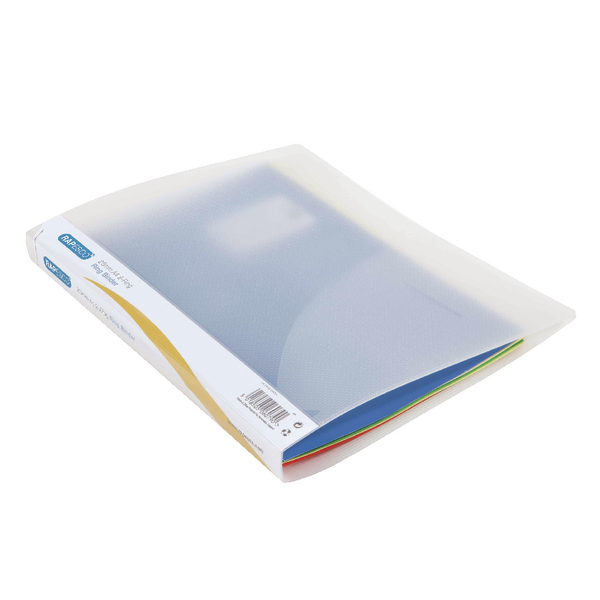 Rapesco 2 Ring Binder 25mm Clear [Pack of 10]
