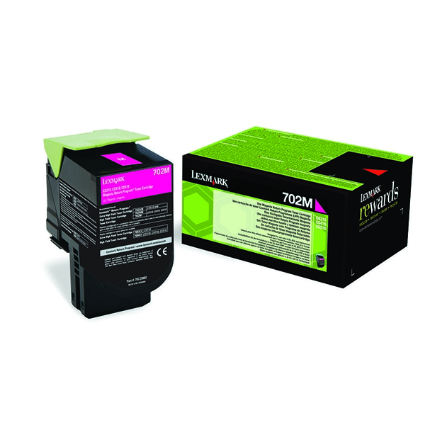 Lexmark 70C20M0 Magenta Toner Cartridge
