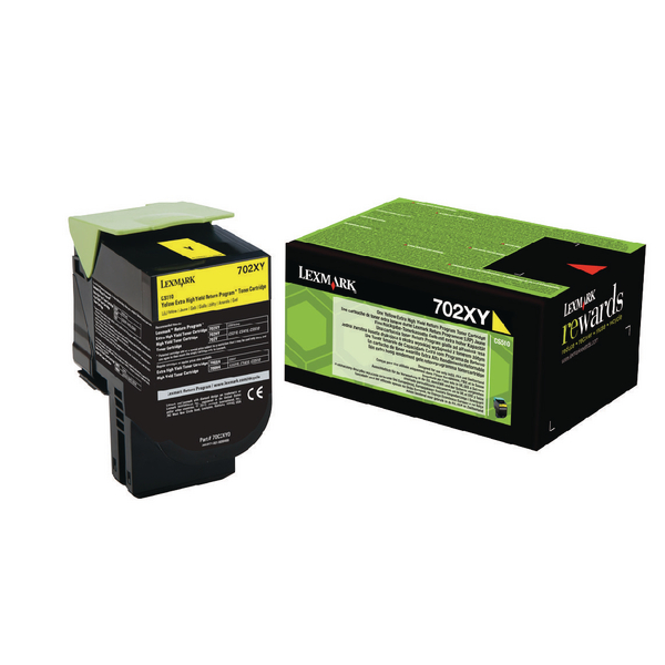 Lexmark 70C2XY0 Yellow Toner Cartridge