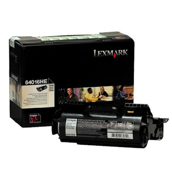 Lexmark 0064016HE High Yield Return Program Black Toner Cartridge