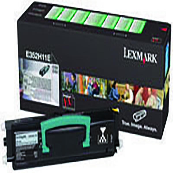 Lexmark E352H11E Return Programme High Capacity Black Toner Cartridge