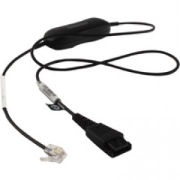 Jabra GN1200CC QD  to RJ9 Coiled Cable