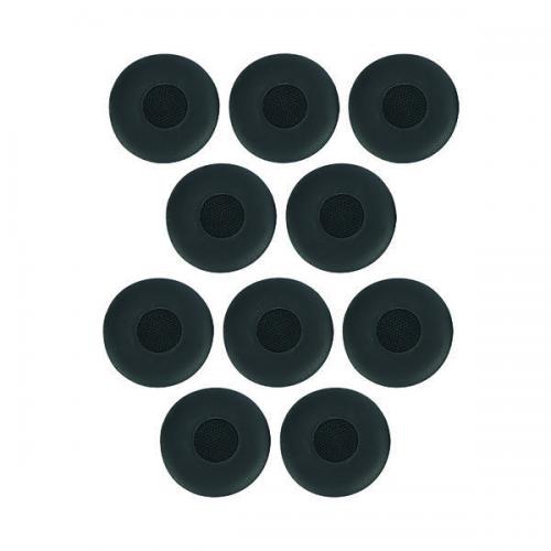 Jabra Leatherette Ear Cushions for Evolve 20 30 40 65 Headsets [Pack of 10]