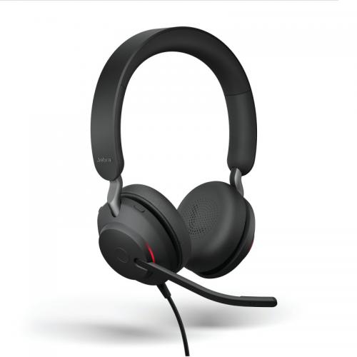 Jabra EVOLVE2 40 SE USB UC Stereo Headset with USB adaptor