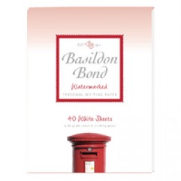 Basildon Small Writing Pad White [Pack of 10]