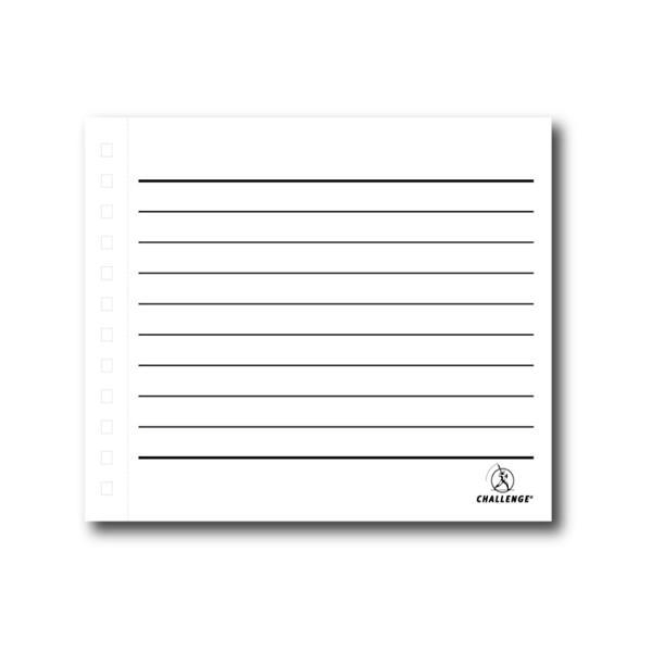 Challenge Duplicate Book 105x130mm Carbonless Ruled Indexed 1-50 [Pack of 5]