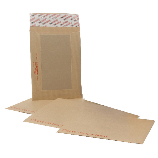 New Guardian Boardback Envelopes Peel Seal C4 [Pack of 125]