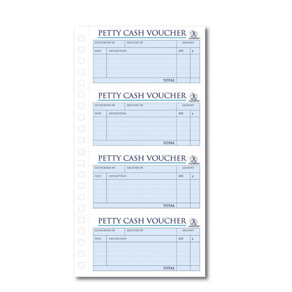 Challenge Petty Cash Pad