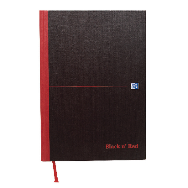 Black n Red Book A4 Double Cash [Pack of 5]