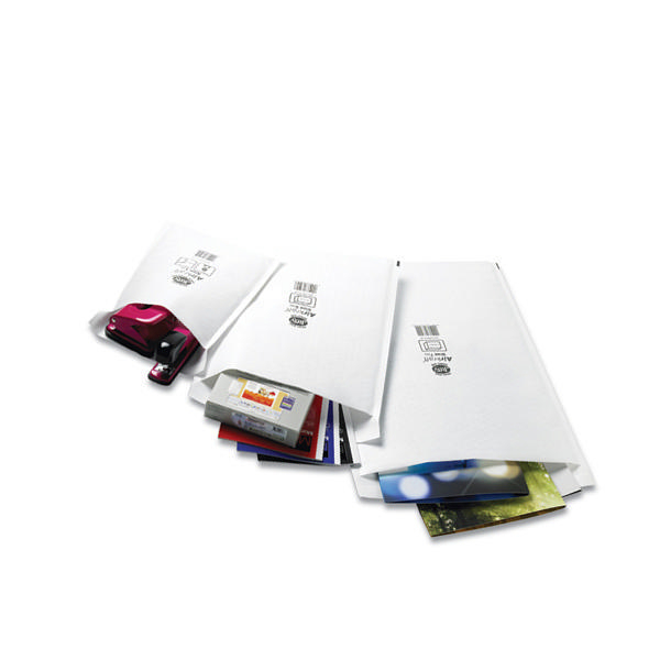 Jiffy Airkraft White 90x145mm [Pack of 150]