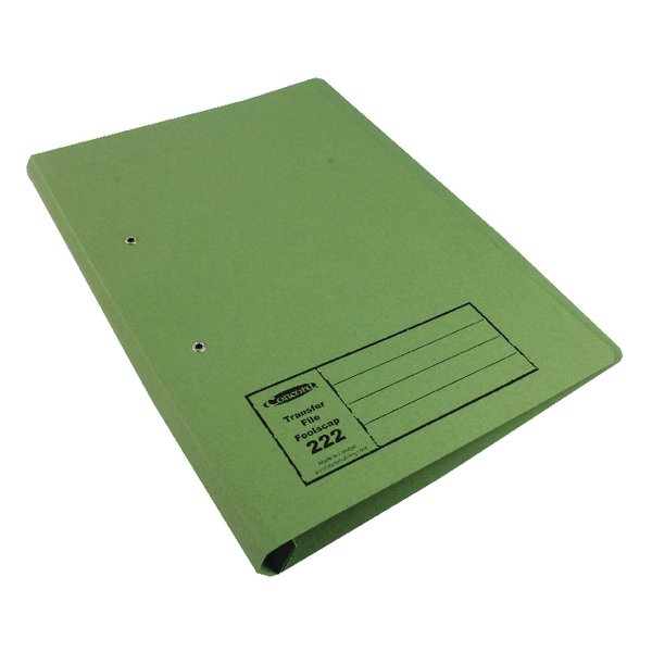 Guildhall Transfer File 285g Green [Pack of 25]