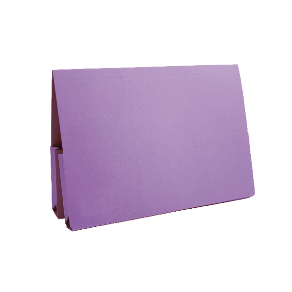 Concord Double Pocket Wallet Foolscap Mauve [Pack of 25]