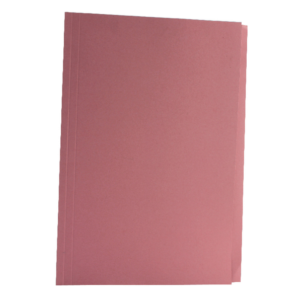 Concord Square Cut Folder Mediumweight Foolscap Pink [Pack of 100]