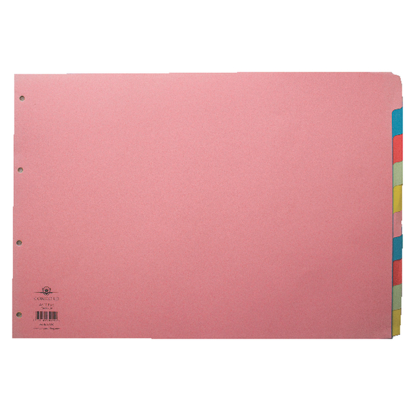 Concord 10 Part Divider A3 Oblong