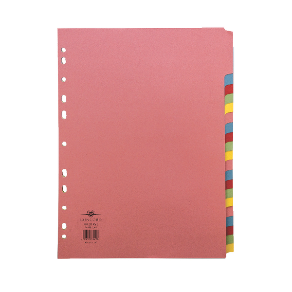 Concord 20 Part Divider in Ten Colours