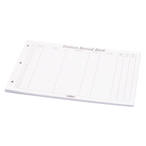 Concord Visitors Book Refill [Pack of 50]