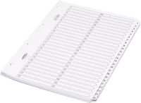 Concord Index A4 1-50 White