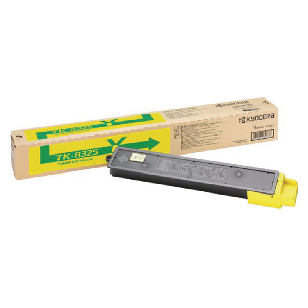 Kyocera TK8325Y Yellow Toner Cartridge