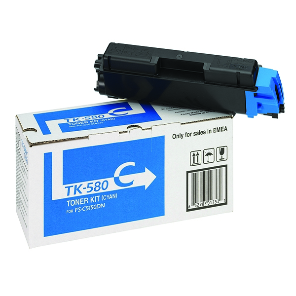Kyocera TK580C Cyan Toner