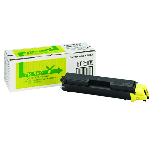 Kyocera TK590Y Yellow Toner