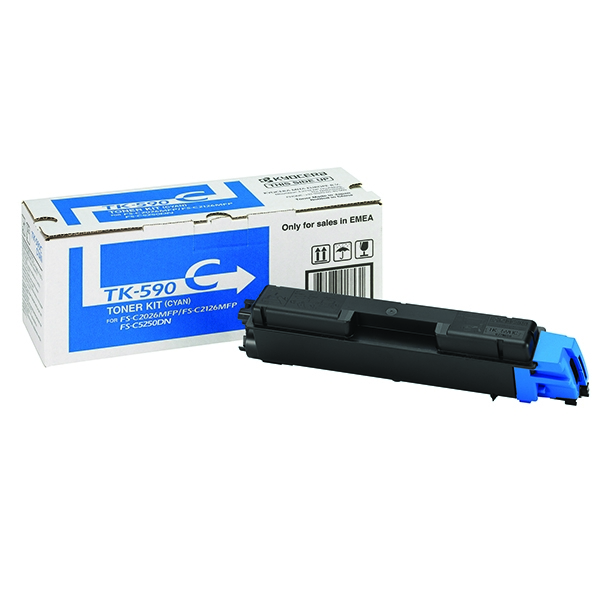 Kyocera TK590C Cyan Toner