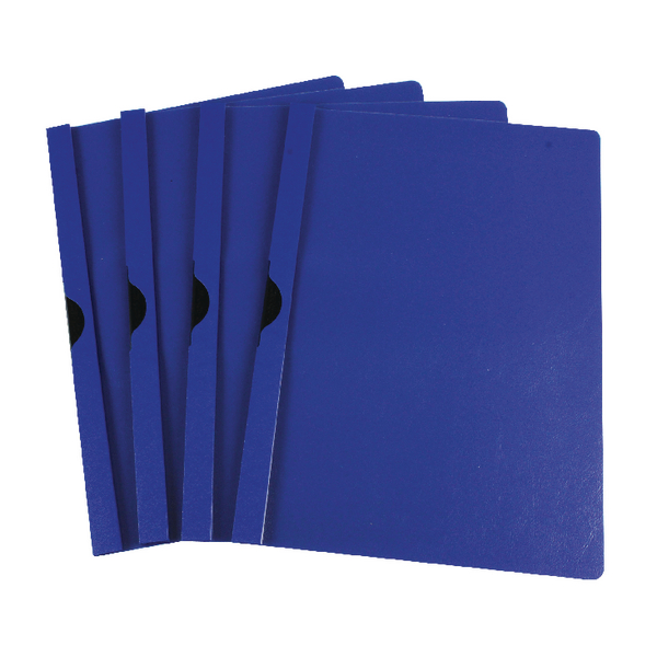 Q-Connect Quickclip File 3mm Dark Blue [Pack of 25]