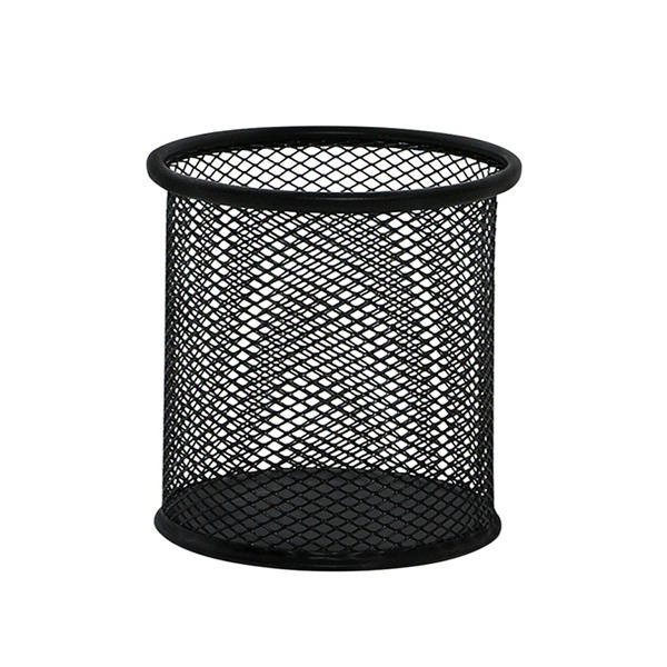 Q-Connect Mesh Pen Pot Black