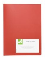 Q-Connect Display Book 40 Pocket Red alternative image 1