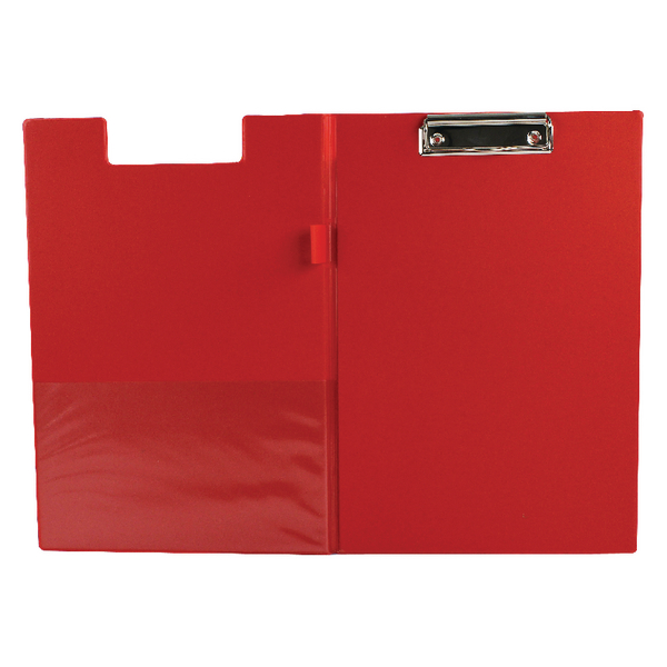 Q-Connect Foldover Clipboard Red