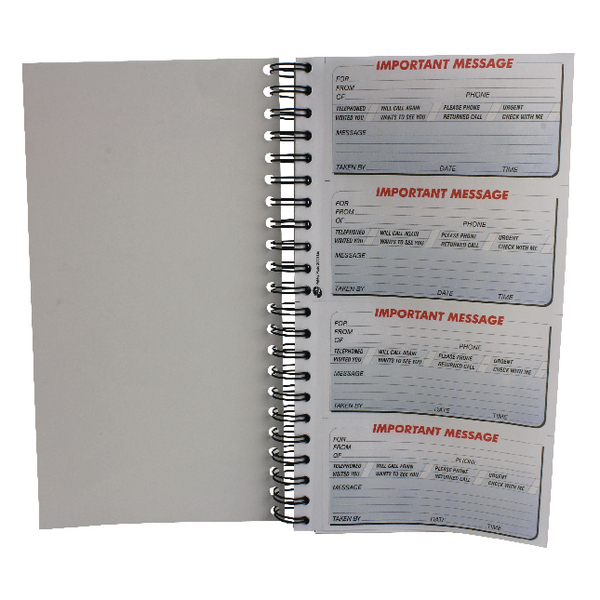 Q-Connect Duplicate Telephone Message Book for 400 Messages