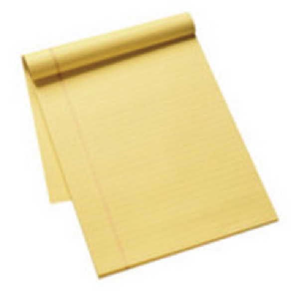 Q-Connect Executive Pad Yellow [Pack of 10]