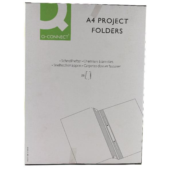 Q-Connect Project Folder Blue [Pack of 25]