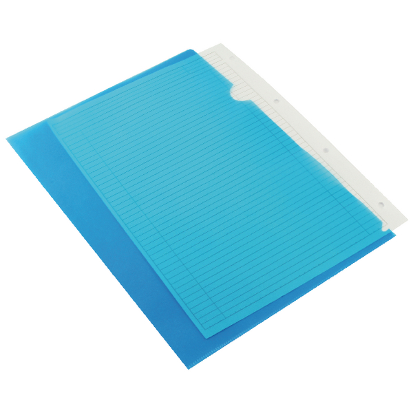 Q-Connect Cut Flush Folder Blue [Pack of 100]