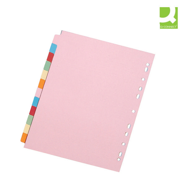 Q-Connect Subject Divider 12 Part