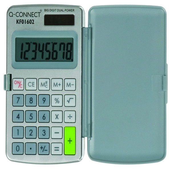 Q-Connect Pocket Calculator