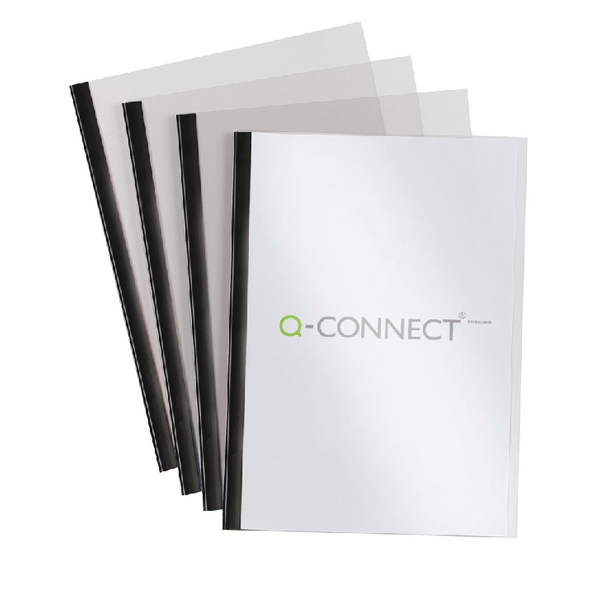 Q-Connect SlideBinder and Cover Kit Black [Pack of 20]