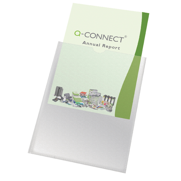 Q-Connect Card Holder A4 [Pack of 100]