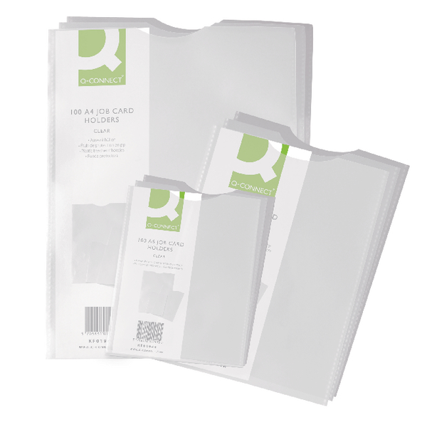 Q-Connect Card Holder A5 [Pack of 100]